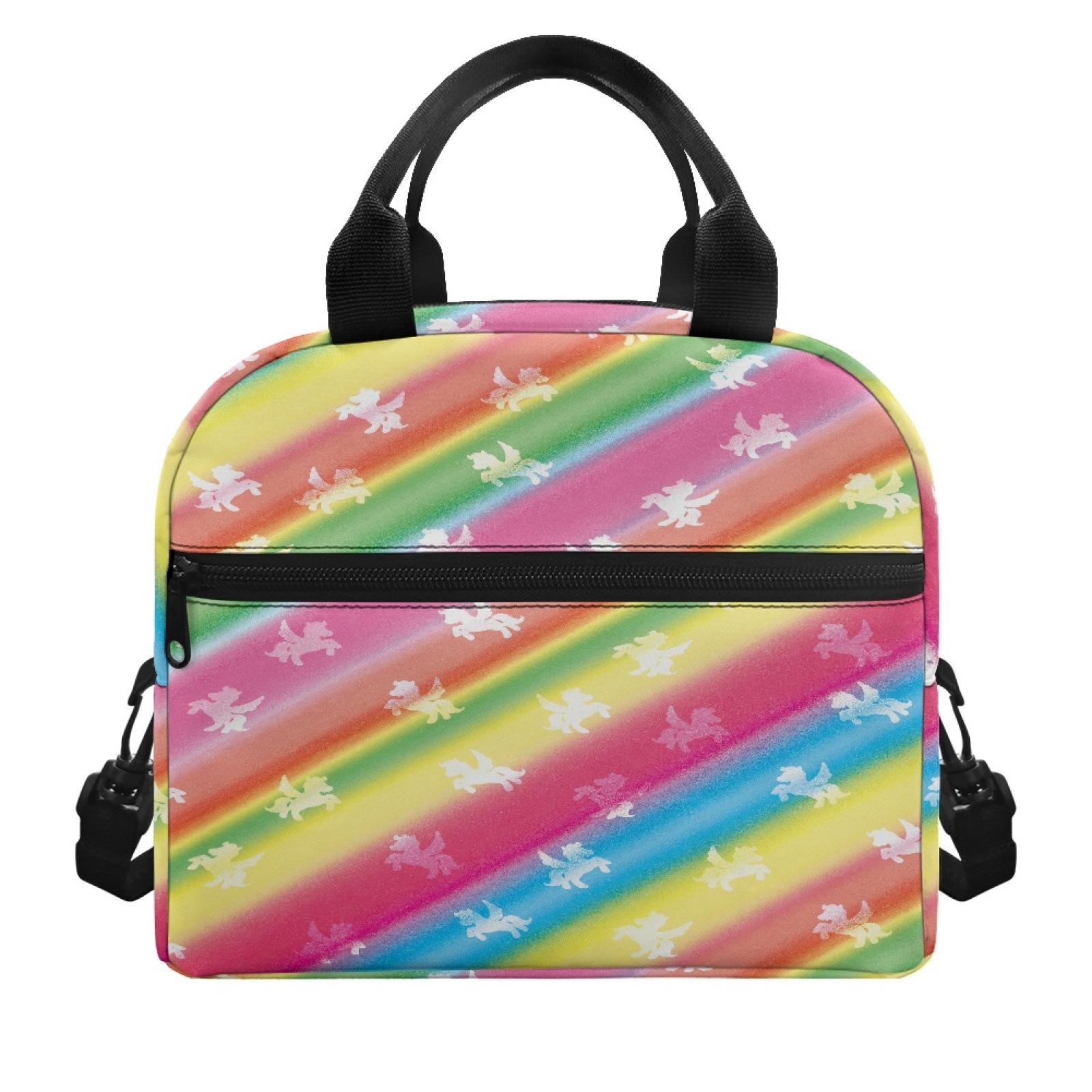 Rainbow work thermos for traveling, handheld bag, Amazon