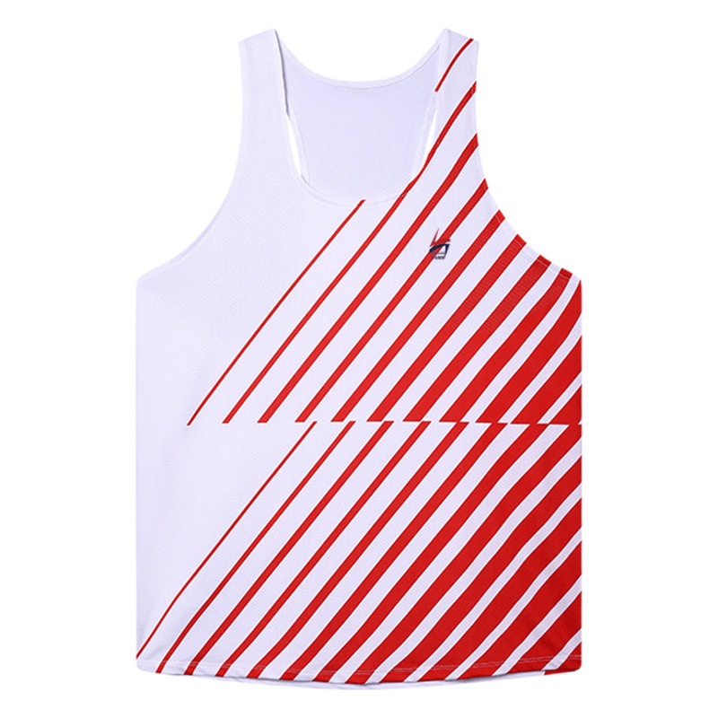 [Accepting Internal and External Orders] Track and Field Training Clothes, Marathon Clothes, Running Tops, Fitness Quick-Drying Sports Vests, Team Uniforms
