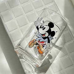 日本中古風クラシックミッキーレトロなガラスのコーヒーカップを輸出します。