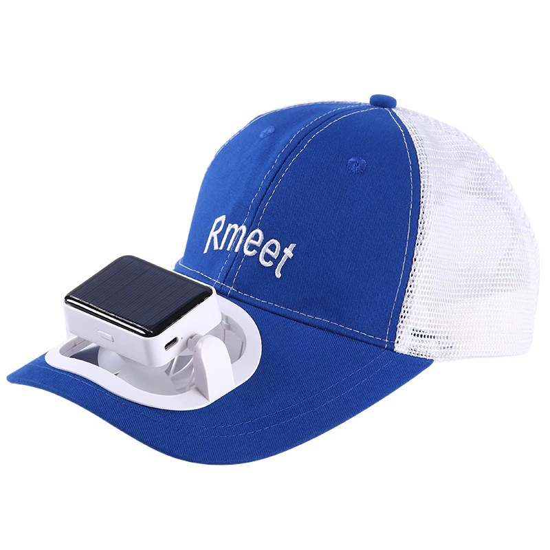 Открытый Портативный громкой солнечной шляпа вентилятор небольшой кондиционер для путешествий, работы и отдыха