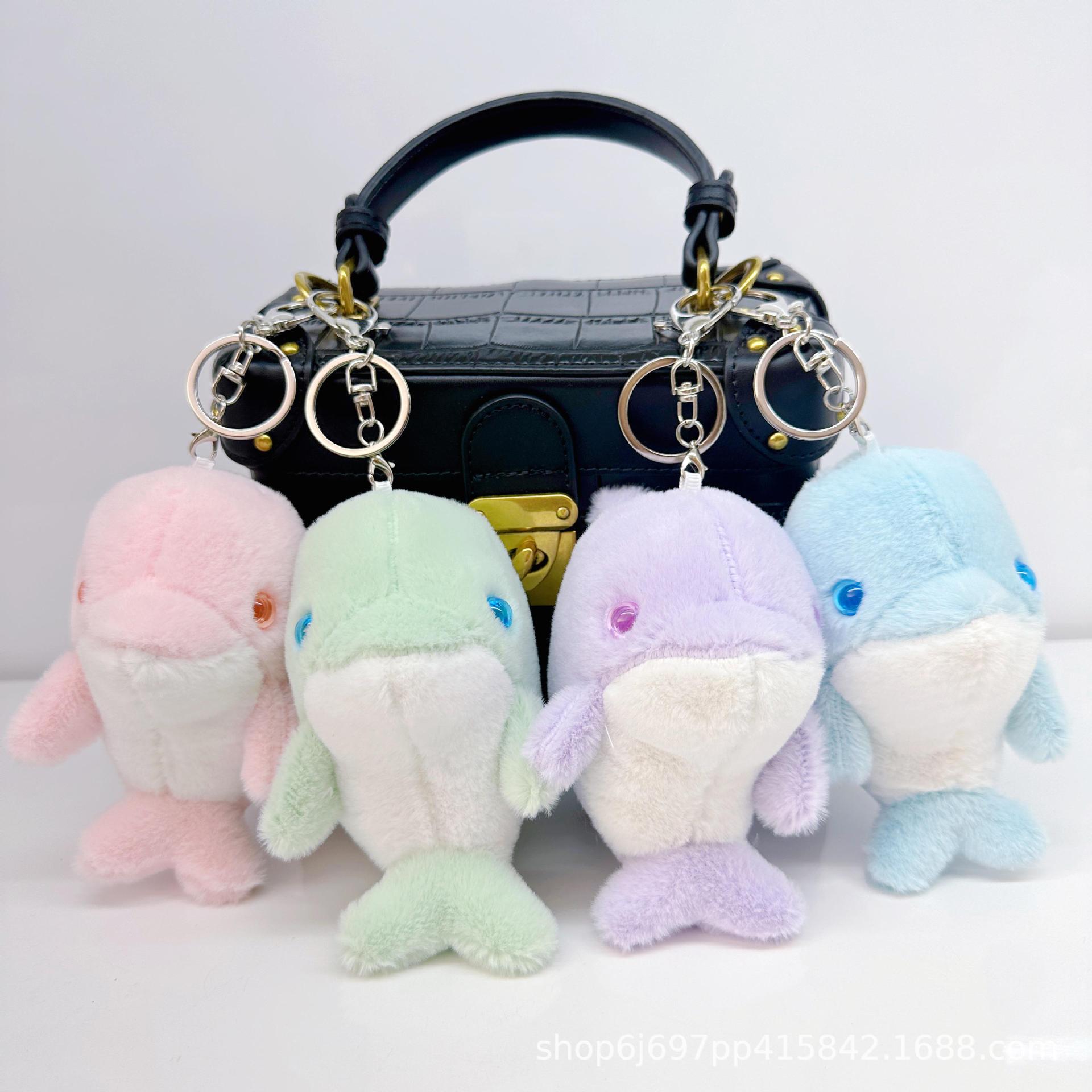 Cuatro pulgadas muñeca de peluche pequeño colgante muñeca llavero muñeca mochila colgante juguete de peluche regalo