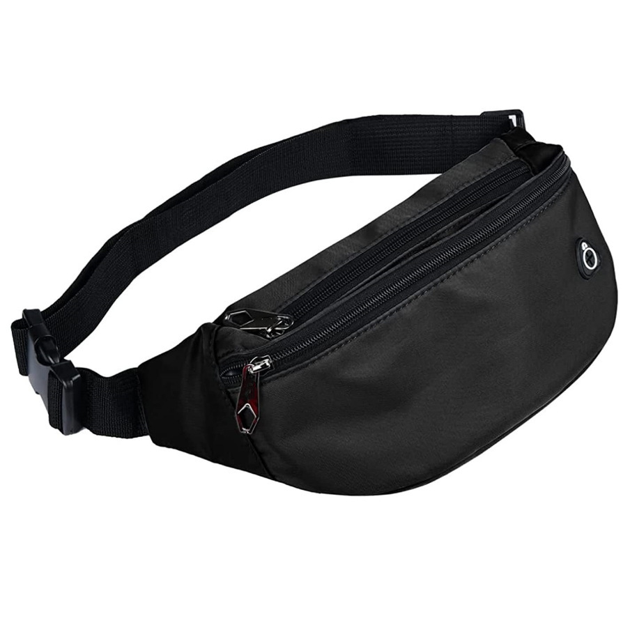 Bolso de cinturón para mujer Bolso de mensajero de moda con correa de hombro ajustable para viajar, caminar, andar en bicicleta, fiesta, bolsa para teléfono móvil