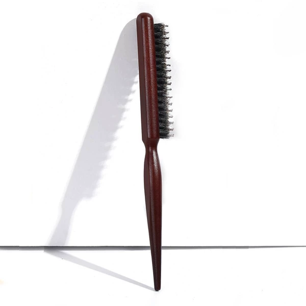 Three rows of wooden handles with teeth