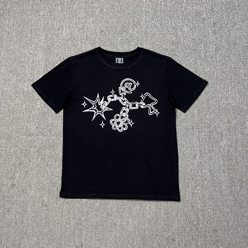 AdW サンロールプラスベルベットフード付きスウェットシャツカジュアルパンツハイストリートカップル半袖 Tシャツジーンズ YSD の全シリーズ|undefined