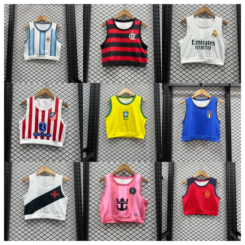 Women's Fan Vests Brazil Argentina Italy Atletico Madrid America Football Jerseys Guangxi Source Factory Wholesale Women's Fan Vests Brazil Argentina Italy Atletico Madrid America Football Jerseys Guangxi Source Factory Wholesale