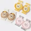 Yellow Lion+Little Tiger+Pink Rabbit-3 Double Instation