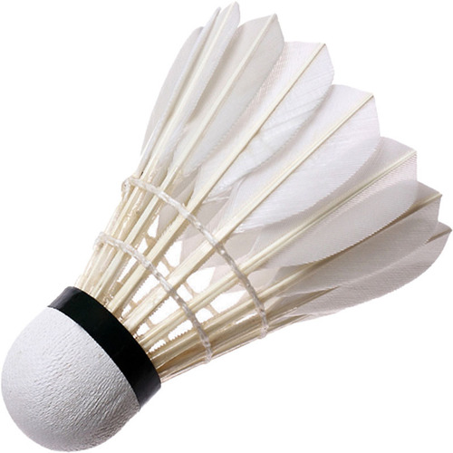 Badminton wholesale goose feather durable stable indoor outdoor tournament windproof 76 speed training badminton 12 pack
