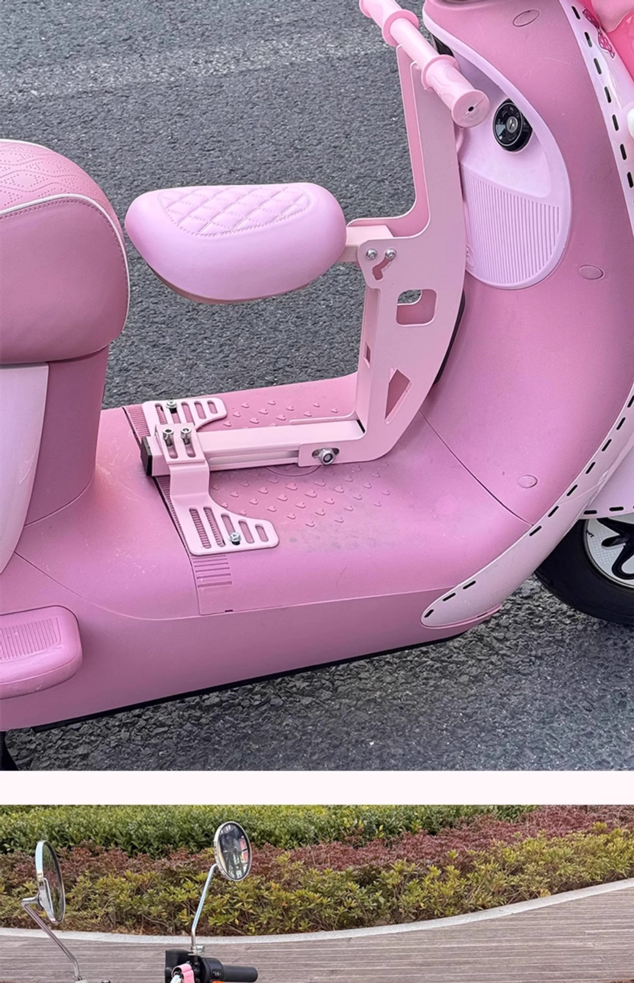 Yadi q50 child seat special crown energy electric car baby seat folding safety battery car front stool