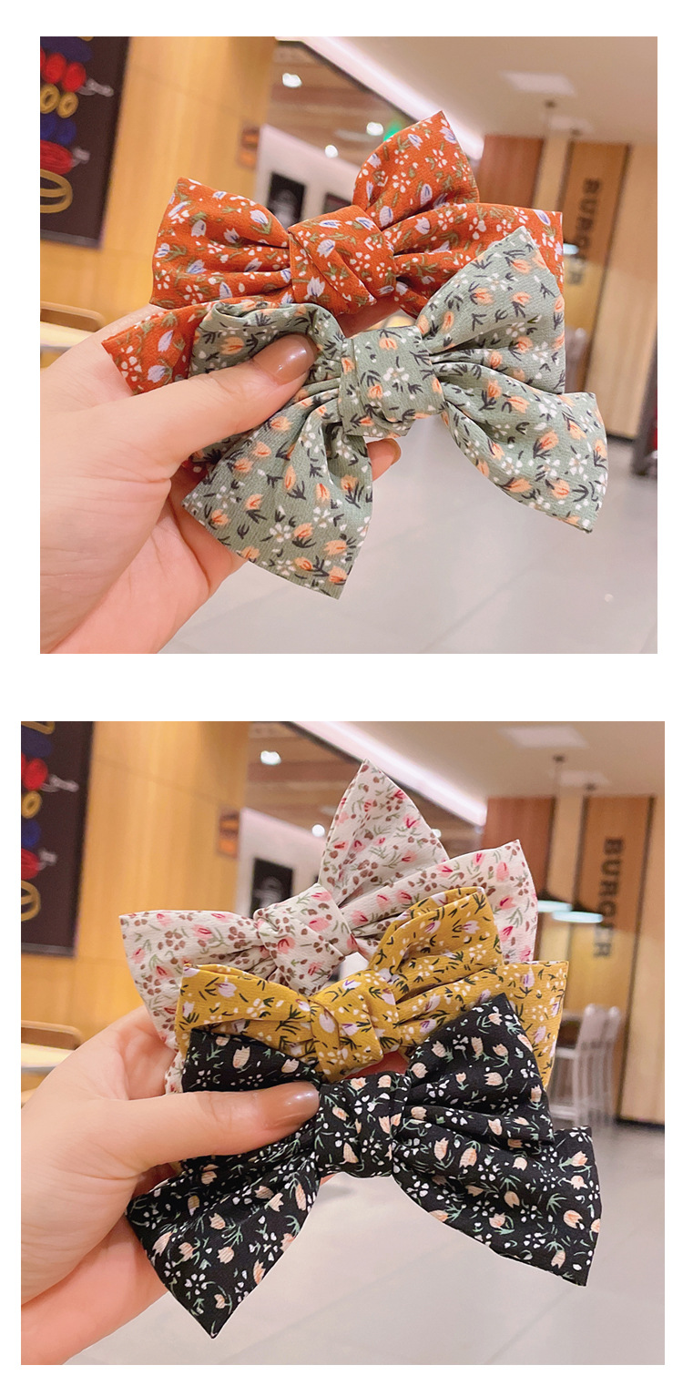 Wholesale Accessories Floral Bow Hairpin Nihaojewelry display picture 3