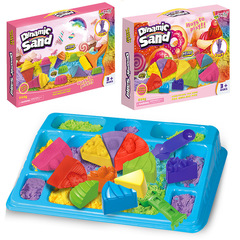 Good luck on the start of work Space toys sand playset Cakery and ice cream set Magic clay and colored mud beach toys
