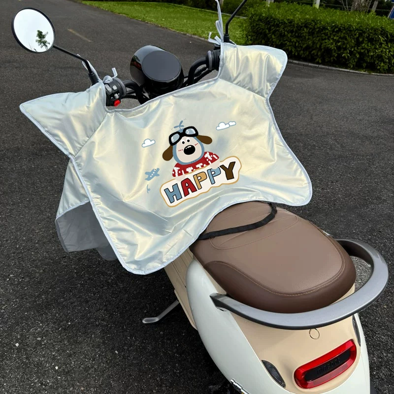 Антибликовая мотоциклетная тонкая водонепроницаемая солнцезащитная доска для трехколесного велосипеда, весенне-летняя оптовая продажа, ветрозащитный солнцезащитный козырек для лобового стекла электромобиля