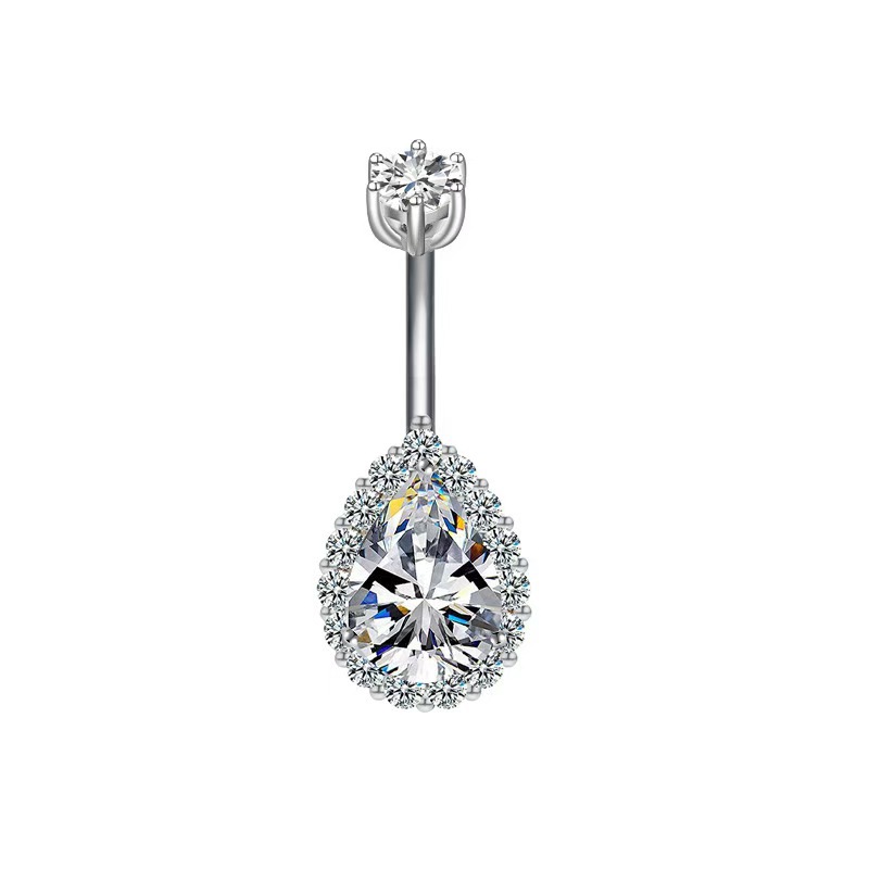 Recommandation populaire : Fabricant de piercings nombril en acier inoxydable en forme de cœur et zircon, bijoux de piercing papillon_voghion.com