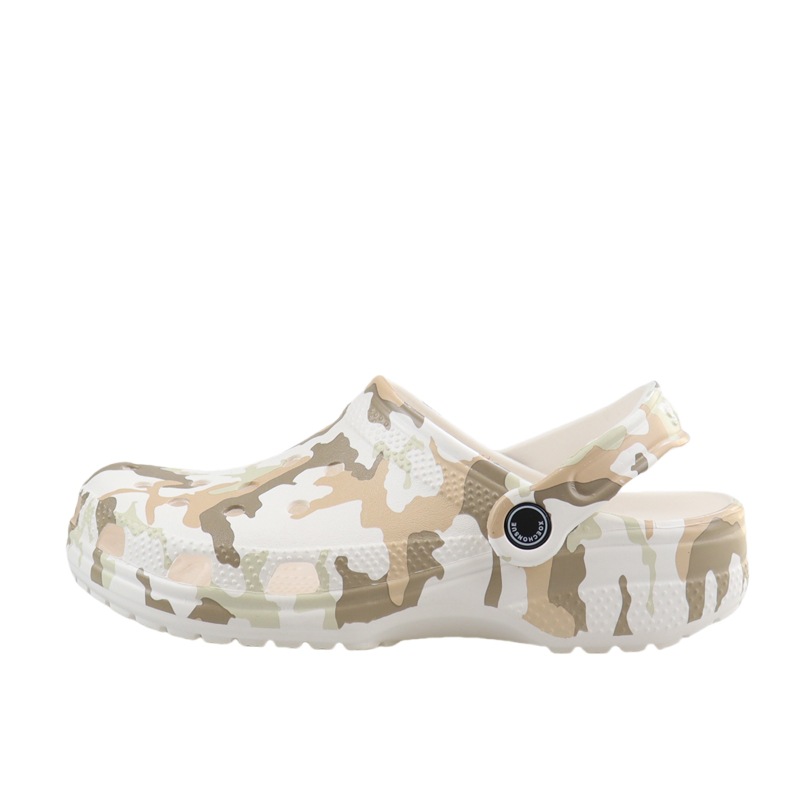 Fuente fabricante zapatos con agujeros para mujer camuflaje verano Baotou sandalias y pantuflas antideslizantes para hombre sandalias al aire libre transpirables zapatos de playa