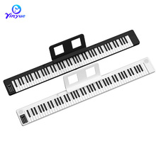 喑悅折疊鋼琴88鍵便攜式初學者練習鍵盤拼接鋼琴跨境批發熱賣鋼琴