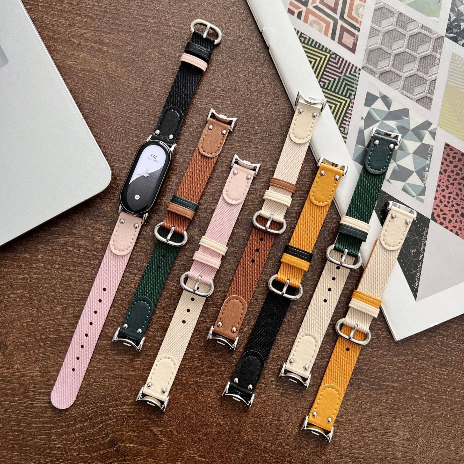 Bracelet, nylon woven changeable jeep