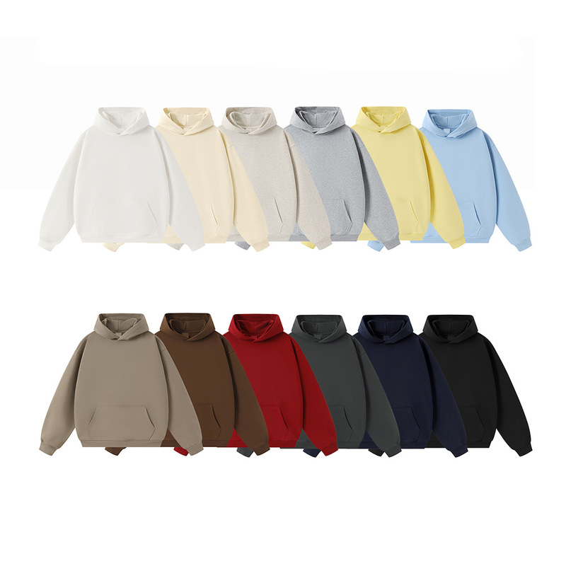 Yeezy Season6 Classic Hoodie Coconut Kanye Same Style Loose Hip-Hop Thin Hooded Sweatshirt