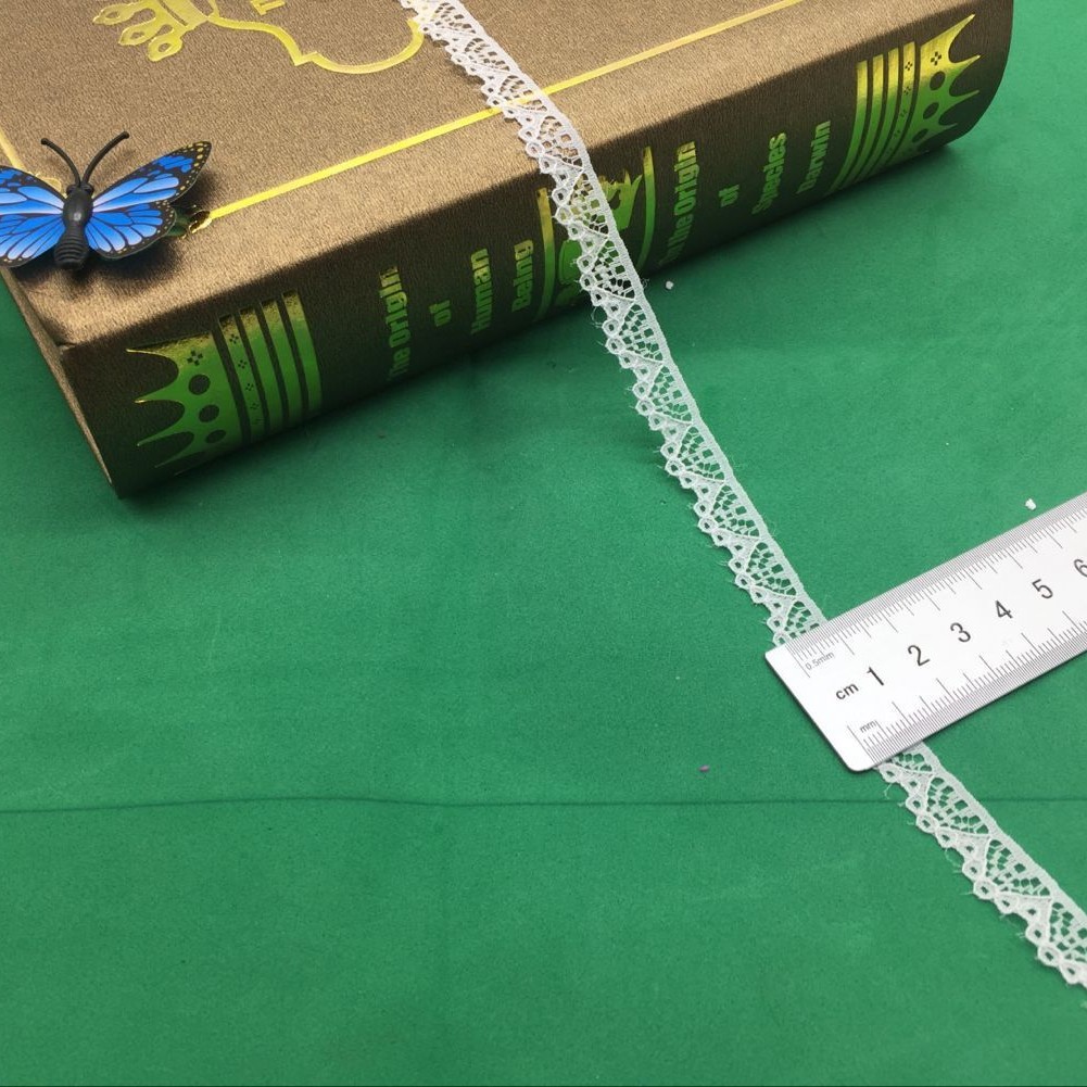 福建蕾丝花边无弹蕾丝花边厂家直销长期现货供应631-1#宽度1.1CM
