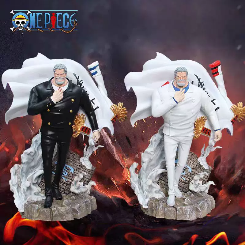 Вице-адмирал Гарп Фигурка One Piece Самый сильный герой модель GK Аниме украшение Подарок One Piece
