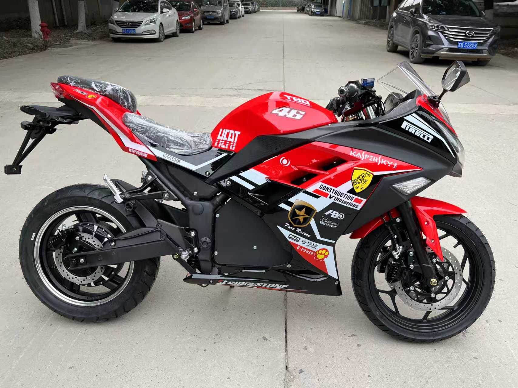 Little Ninja Electric Motorcycle, Horizon Electric Racing Bike, High-Power Electric Sports Bike, Cool Electric Motorbike