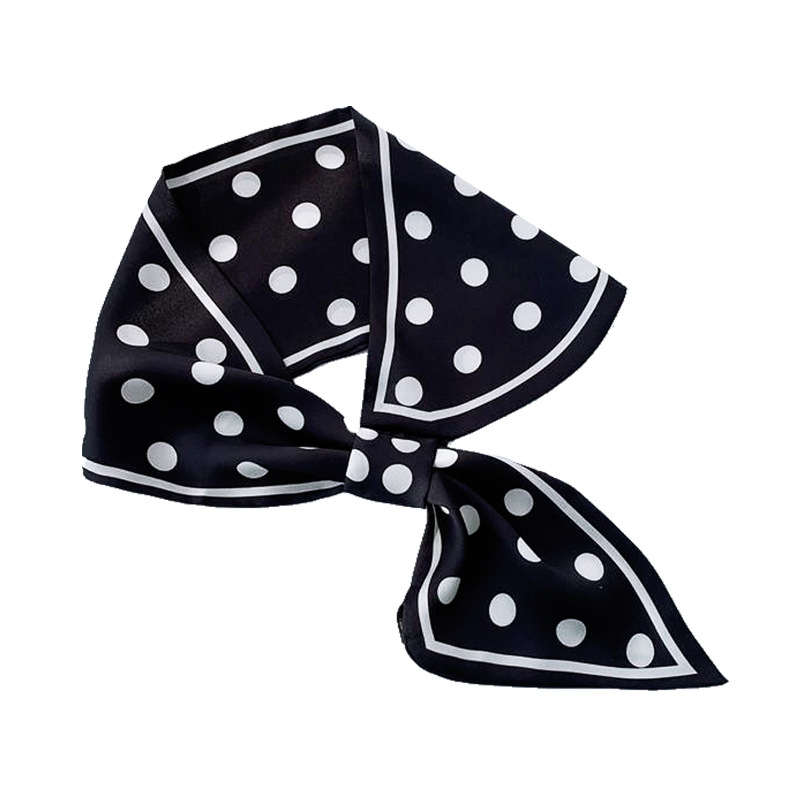 Versatile Women's Silk Neck Scarf For Spring Autumn And Summer Style_voghion.com