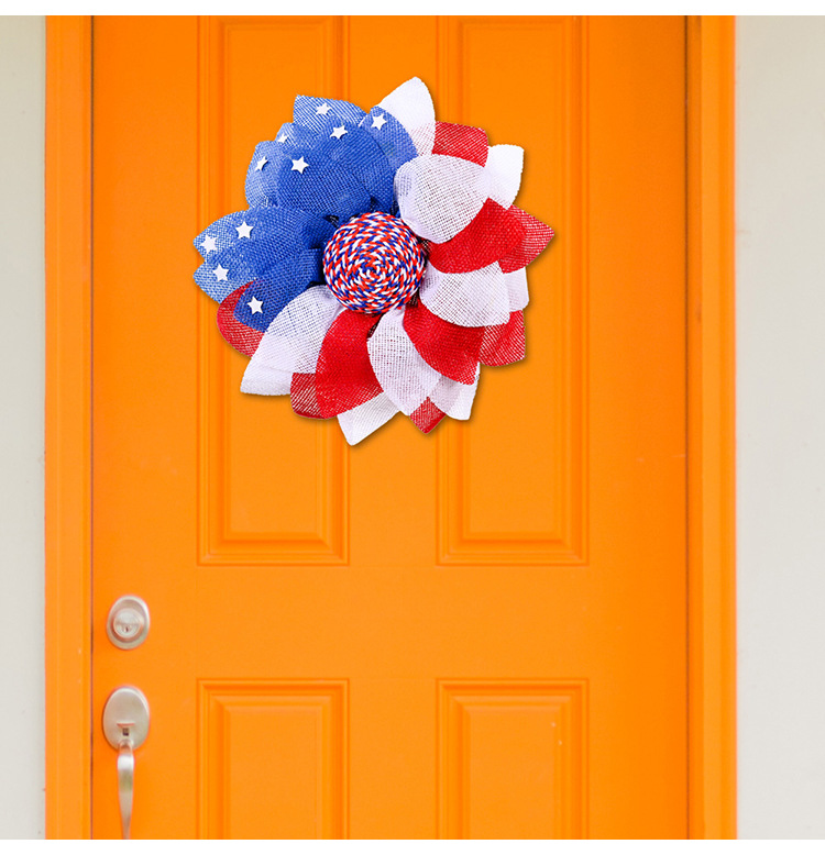 Fashion American Independence Day Family Holiday Window Decoration Garlands display picture 4
