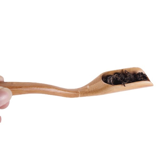 Kung Fu tea set tea ceremony parts Liujun bamboo ebony chicken wings teaspoon tea spoon tea shovel tea shovel