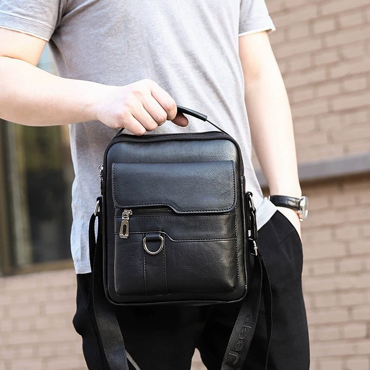 Water repellent shoulder bag, wear-resistant protective bag, capacious one-shoulder bag