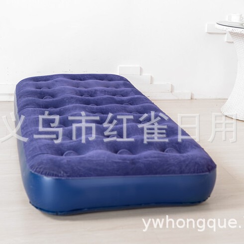 Outdoor Flocking Inflatable Mattress Car Mattress Car Supplies Inflatable Car Mattress