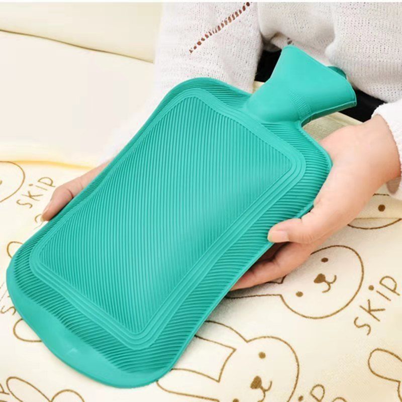 Bolsa de Agua Caliente de Caucho Doble Uso Frío y Caliente para Manos y Pies