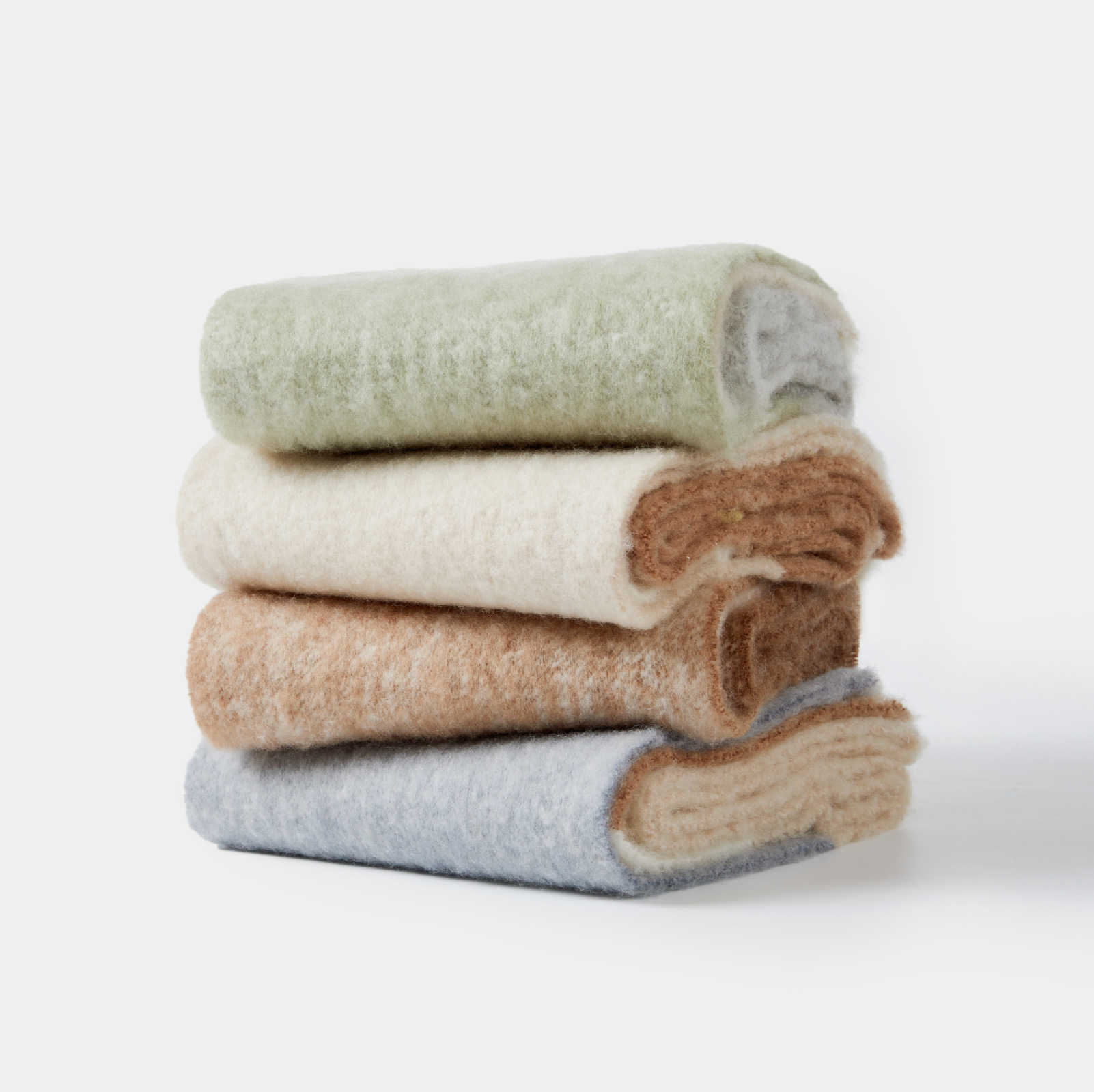 Nuevo bufandas de lana estrechas mujeres otoño y invierno alto impacto de color calentamiento alargado espeso universal flange buñuelo al por mayor