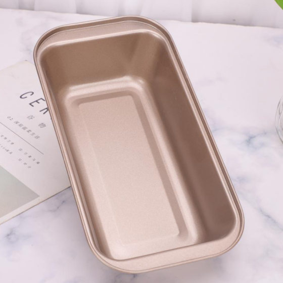 Baking Tools Curling Toast Box Rectangular Carbon Steel Non-stick Toast Box Bread Cake Baking Toast Box