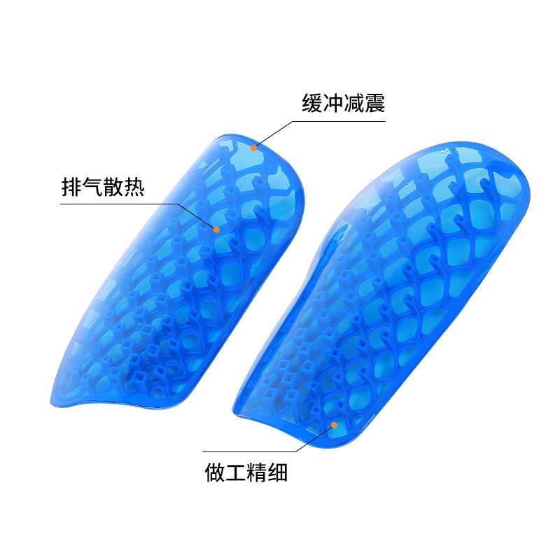 Fábrica al por mayor de fútbol protector de pierna adulto protector de pantorrilla niños entrenamiento deportes calcetines protector de pie guardia de doble capa