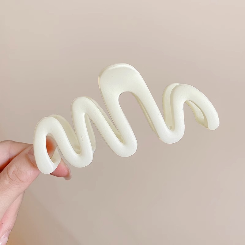 Horquilla de Maillard, pinza de agarre grande de acrílico, volumen de cabello femenino, pinza de tiburón de felpa de alta calidad, horquilla, accesorios para el cabello