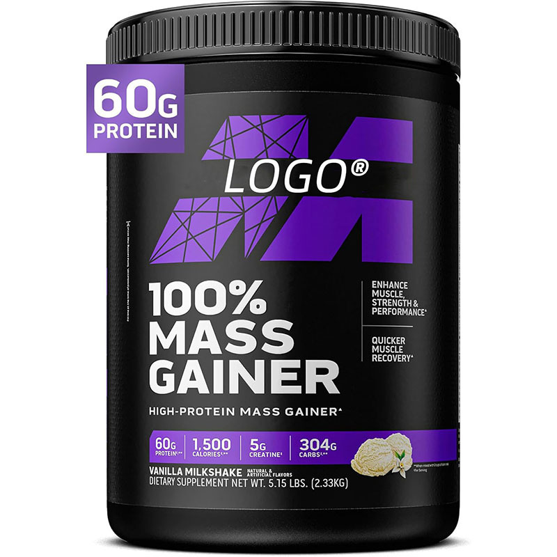 Cross-Border Processing of High Protein Muscle-Building Powder 60 Grams of Protein 1500 Calories 5.15 Pounds Vanilla Flavor