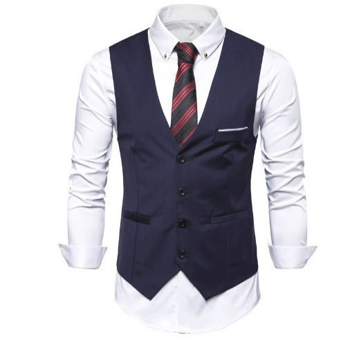 Мужская майка для отдыха, тонкий топ, классический костюм для работы, slim fit, плюс размер