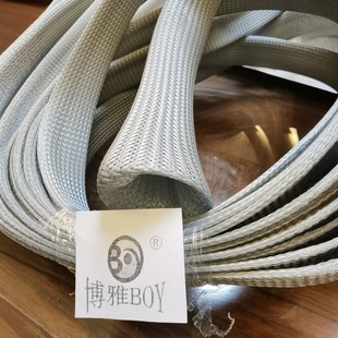 Fiber braided tube, nylon braided mesh tube, high mechanical strength