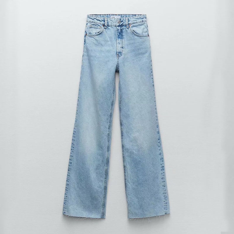 Men's Raw Edge Jeans