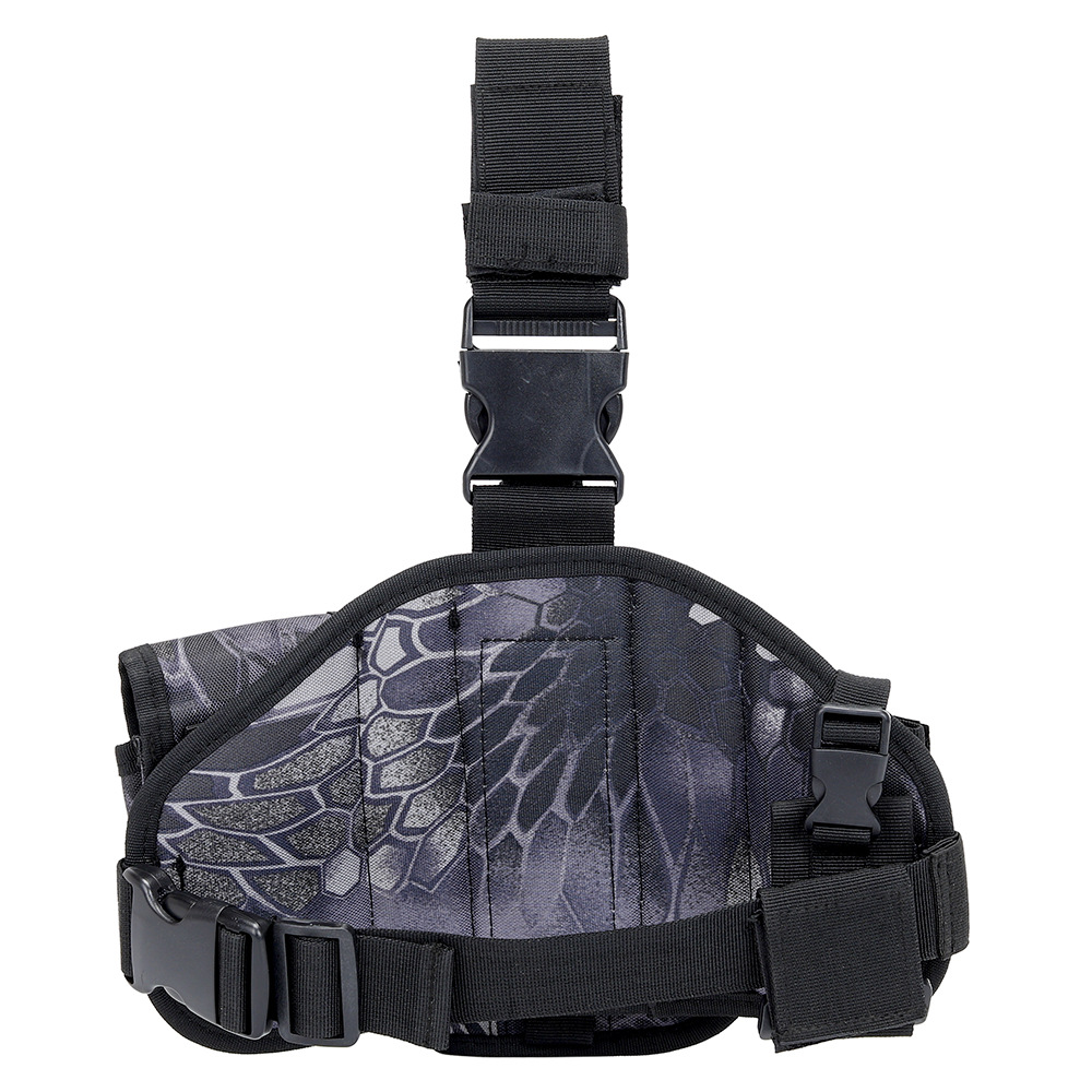 Bolsa para pistola de entrenamiento para deportes al aire libre, ventilador militar, funda táctica de camuflaje, funda de extracción rápida, funda combinada tornado
