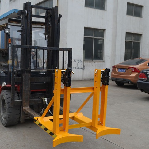 现货叉车式油桶夹叼扣式单桶单鹰嘴叉车