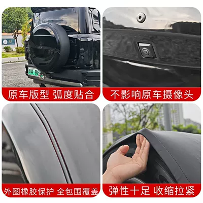 Suitable for 24-26 Models of: Spare wheel cover