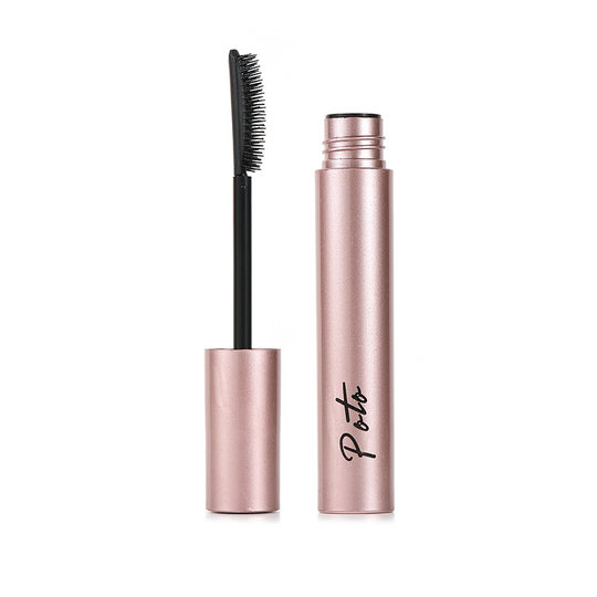 POTO small sun mascara slender long curling lasting styling non-blooming non-makeup waterproof sweat mascara wholesale