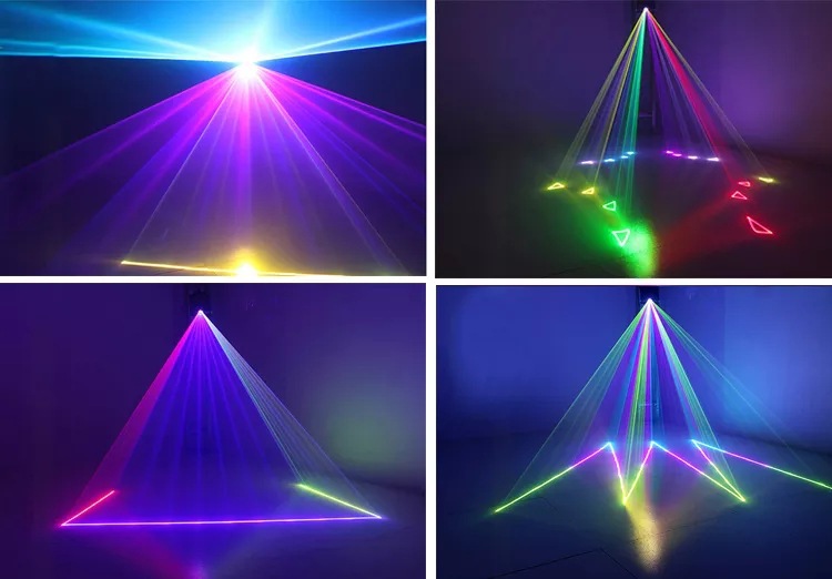 舞台灯3W全彩动画激光灯 酒吧KTV激光镭射灯 图案扫描灯laser bar-阿里巴巴