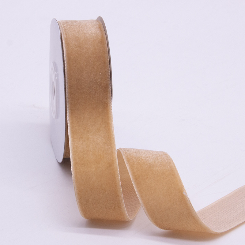 2.5cm 밝은 갈색 5야드/롤