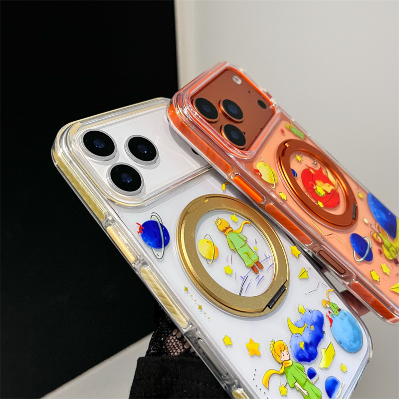 Sødt anime prins ræv telefoncover til iphone 17 16 pro max_voghion.com