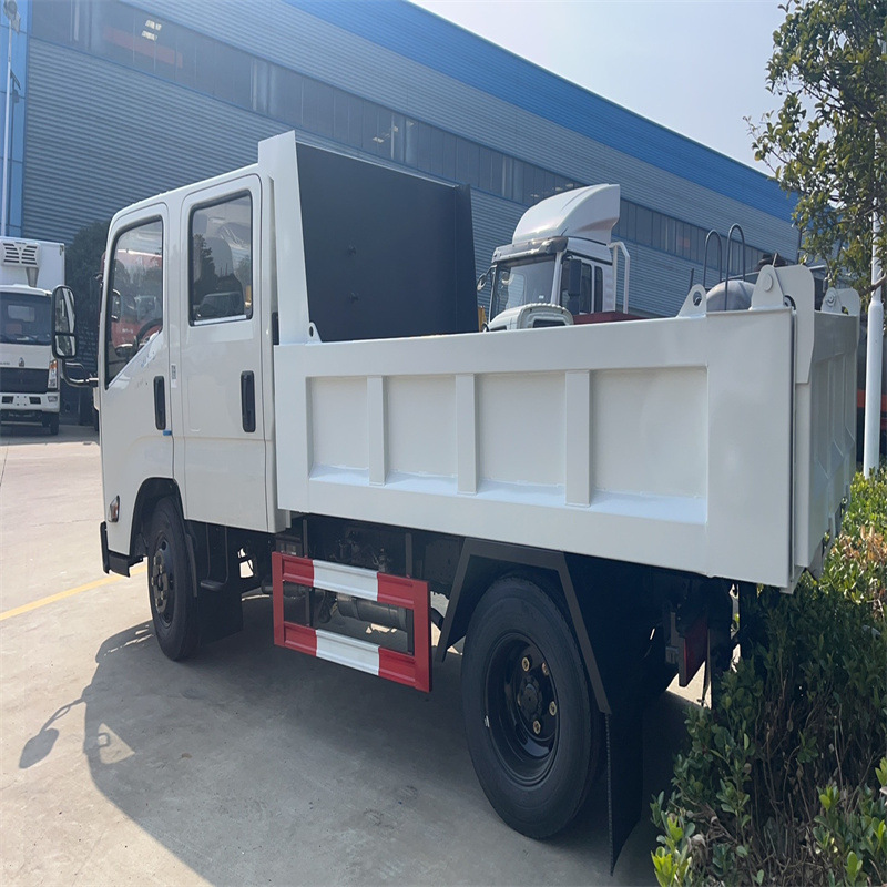 Jmc Double-Decker Dump Truck Factory Direct Sales 3-5 Ton Truck Dump Truck Engineering Vehicle Muck Truck Factory
