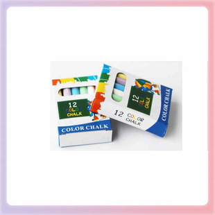 ✅ Manufacturer Supplies Teaching Colorful Dust-Free Kidsren's Chalk 12 Boxed Chalk Spot Wholesale