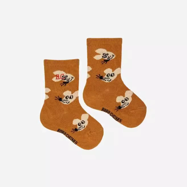 Children's autumn cartoon socks, (Physicals)