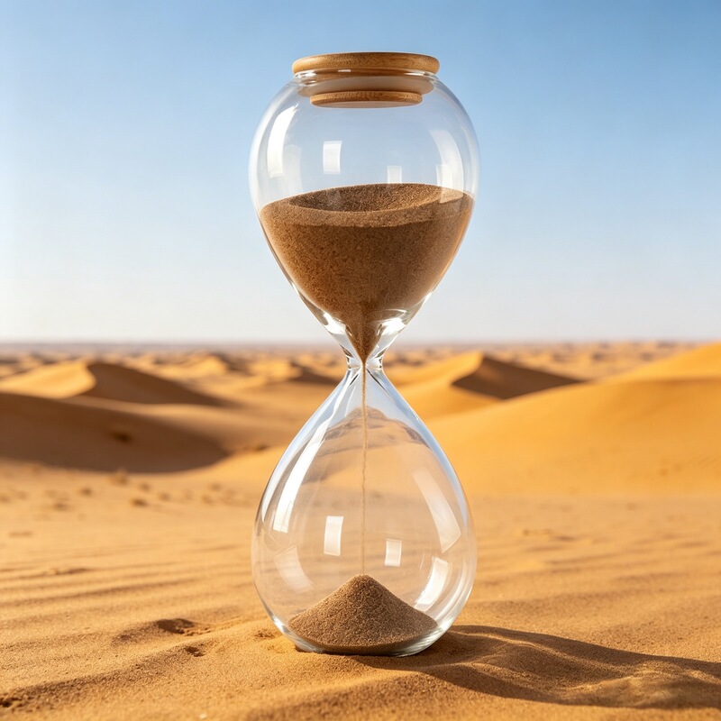 Taklamakan themed self-assembled hourglass, non-timer model, handmade glass ornament, desert atmosphere decoration Taklamakan themed self-assembled hourglass, non-timer model, handmade glass ornament, desert atmosphere decoration