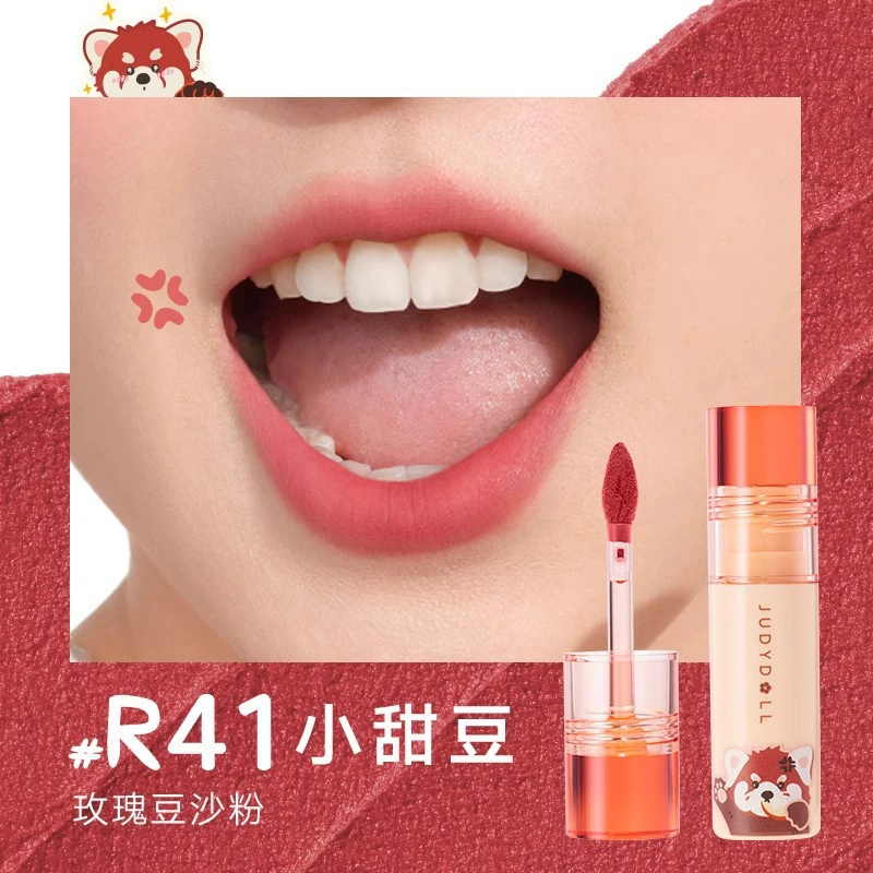 JUDYDOLL Orange Duo Hongshan совместный губной стик матовый туманный красный губной глянец белый блеск для губ флагманский магазин