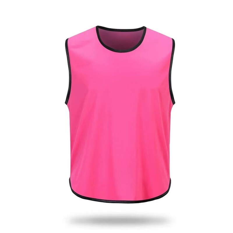 Amazon AliExpress cross-border small mesh vest children's adult football training clothing number vest LOGO printing